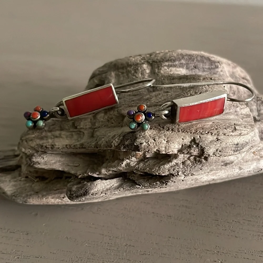 Vintage HTF Silpada Sterling Silver Earrings W1259